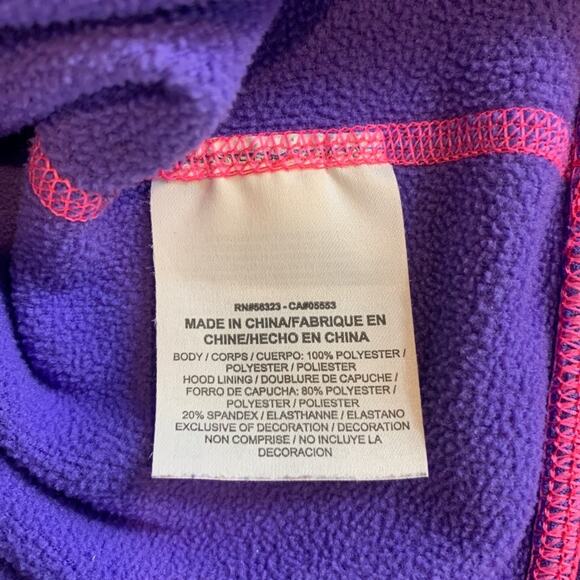 Nike Sweatshirt Women M Medium Therma Fit All Time Fleece Script Hoodie Oversize - Picture 10 of 13